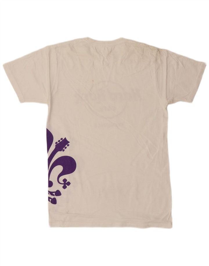 HARD ROCK CAFE Camiseta con gráfico Florence para hombre Top Small White Paisley