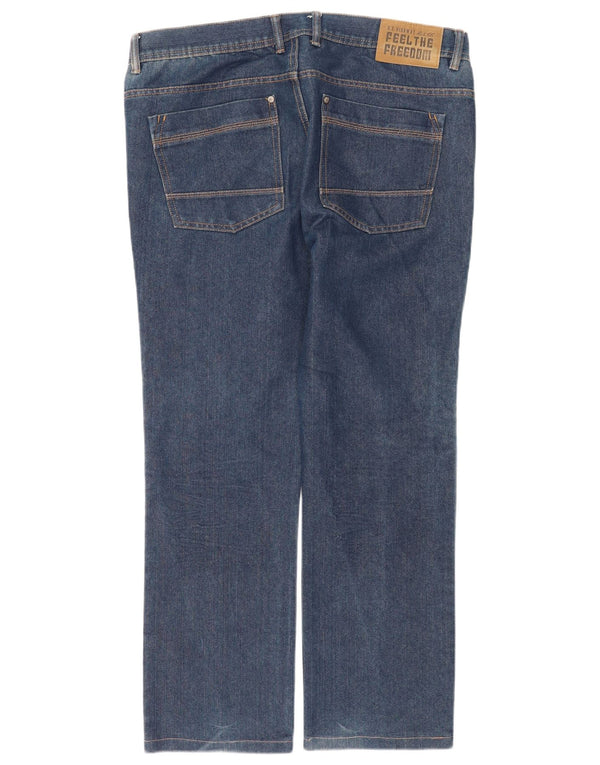 Route 66 Jeans rectos para hombre IT 54 2XL W36 L29 Algodón azul