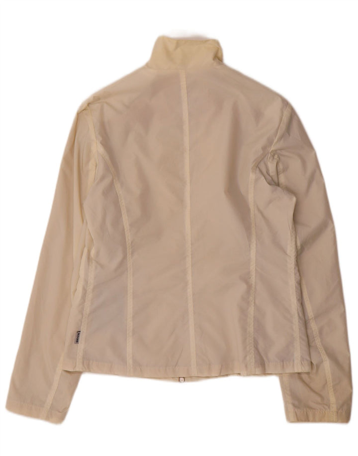 GEOX RESPIRA Chaqueta impermeable para mujer UK 10 Small White