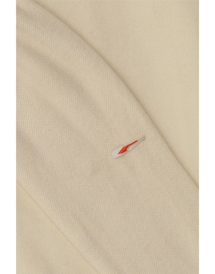 Zara - Cárdigan para mujer, talla 40, viscosa blanca mediana