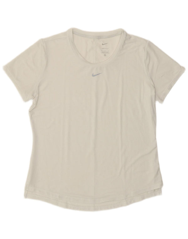 Nike - Camiseta para mujer (talla 40), color blanco