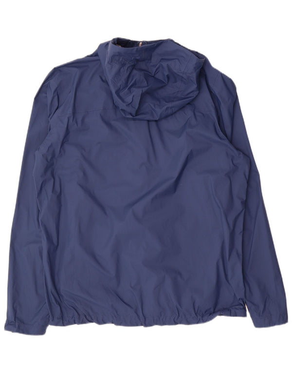 The North Face Chaqueta impermeable con capucha para hombre UK 38 Medium Azul marino Nylon