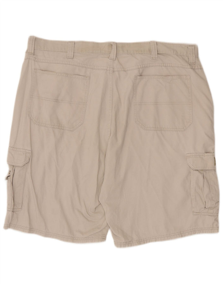 Wrangler Pantalones cortos cargo para hombre W42 2XL Algodón beige