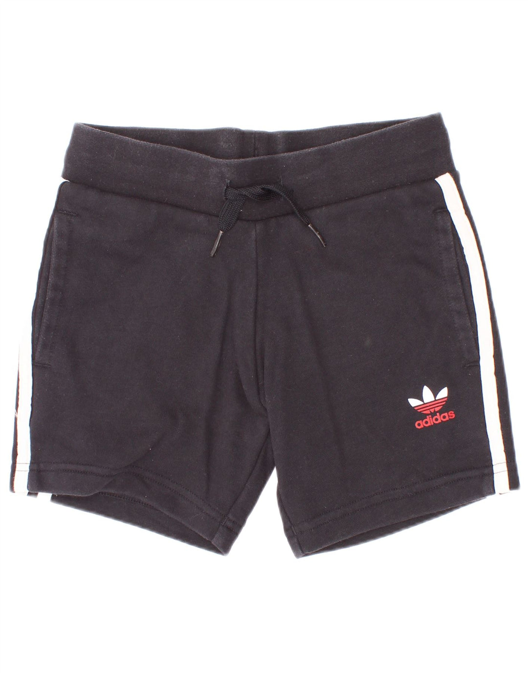 Adidas Pantalones cortos deportivos para niños 4-5 años Negro Algodón
