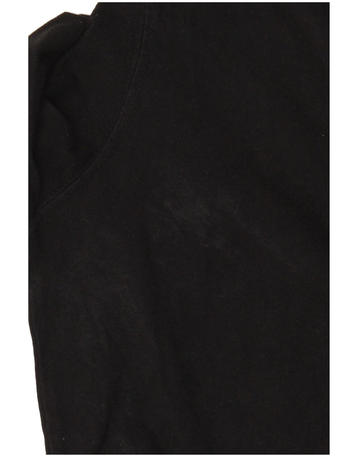 NAPAPIJRI Polo Hombre Pequeño Algodón Negro