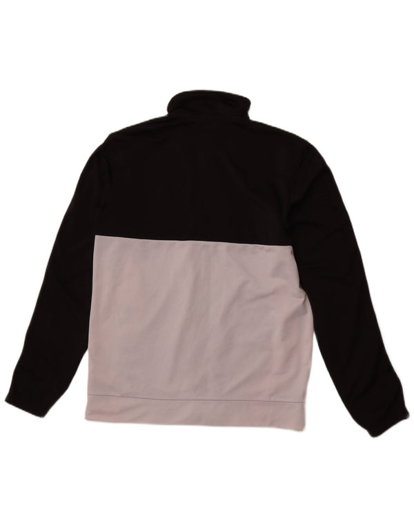 ADIDAS Chaqueta de chándal para hombre UK 40/42 Medium Black Colourblock