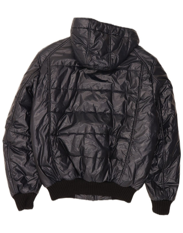 Refrigiwear Chaqueta acolchada con capucha para hombre IT 50 grande azul marino moderna