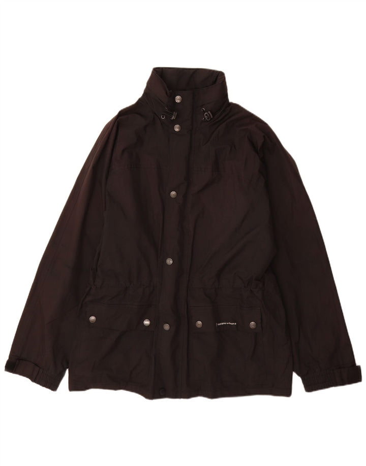 Tucano Urbano Chaqueta impermeable para hombre UK 40 Grande Poliéster negro