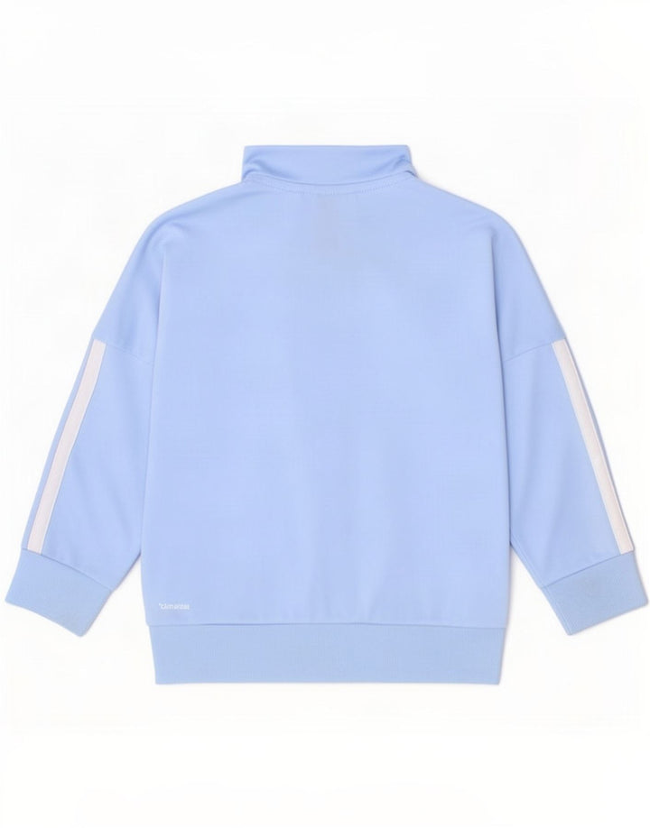Adidas Chicos Climacool Chándal Top Chaqueta 2-3 Años Azul Poliéster