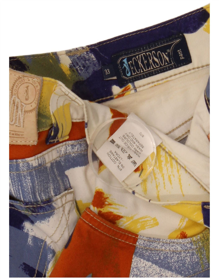 Bermudas Mujer Jeckerson W33 Medium Multicolor Tie Dye Algodón