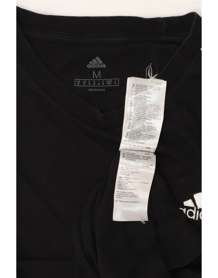 ADIDAS Camiseta Hombre Top Medium Negro Algodón