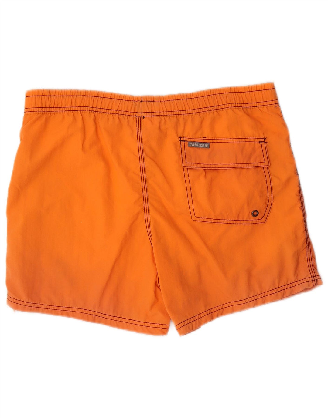 Carrera Bañador Gráfico Hombre Poliamida Naranja Medio