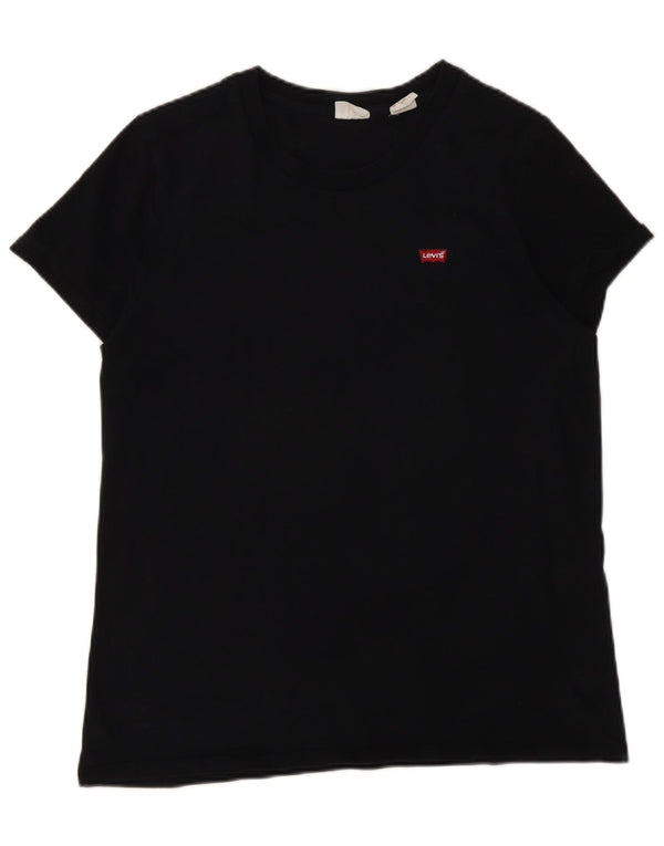 Levi's Camiseta para mujer Top UK 44 Mediano Negro