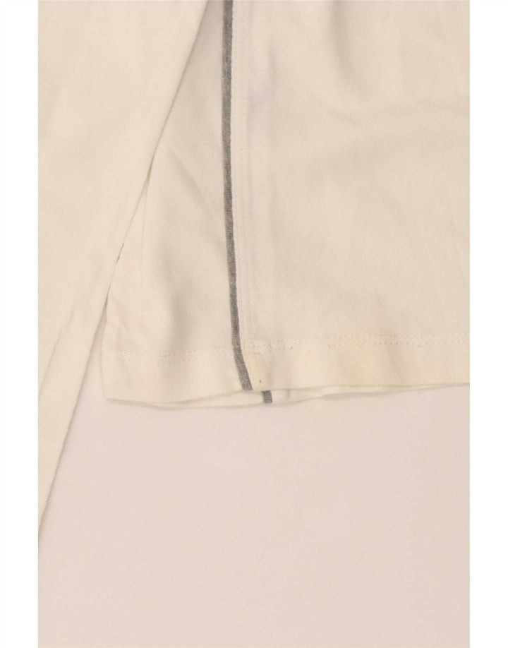 Champion Top gráfico para mujer de manga larga UK 12 Medium White