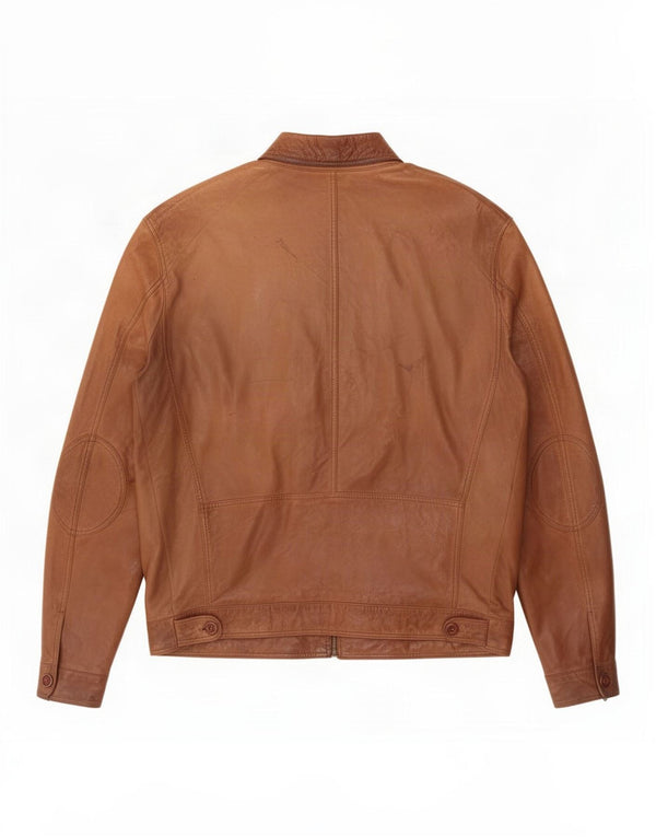 Conbipel Chaqueta De Cuero Hombre IT 54 XL Marrón