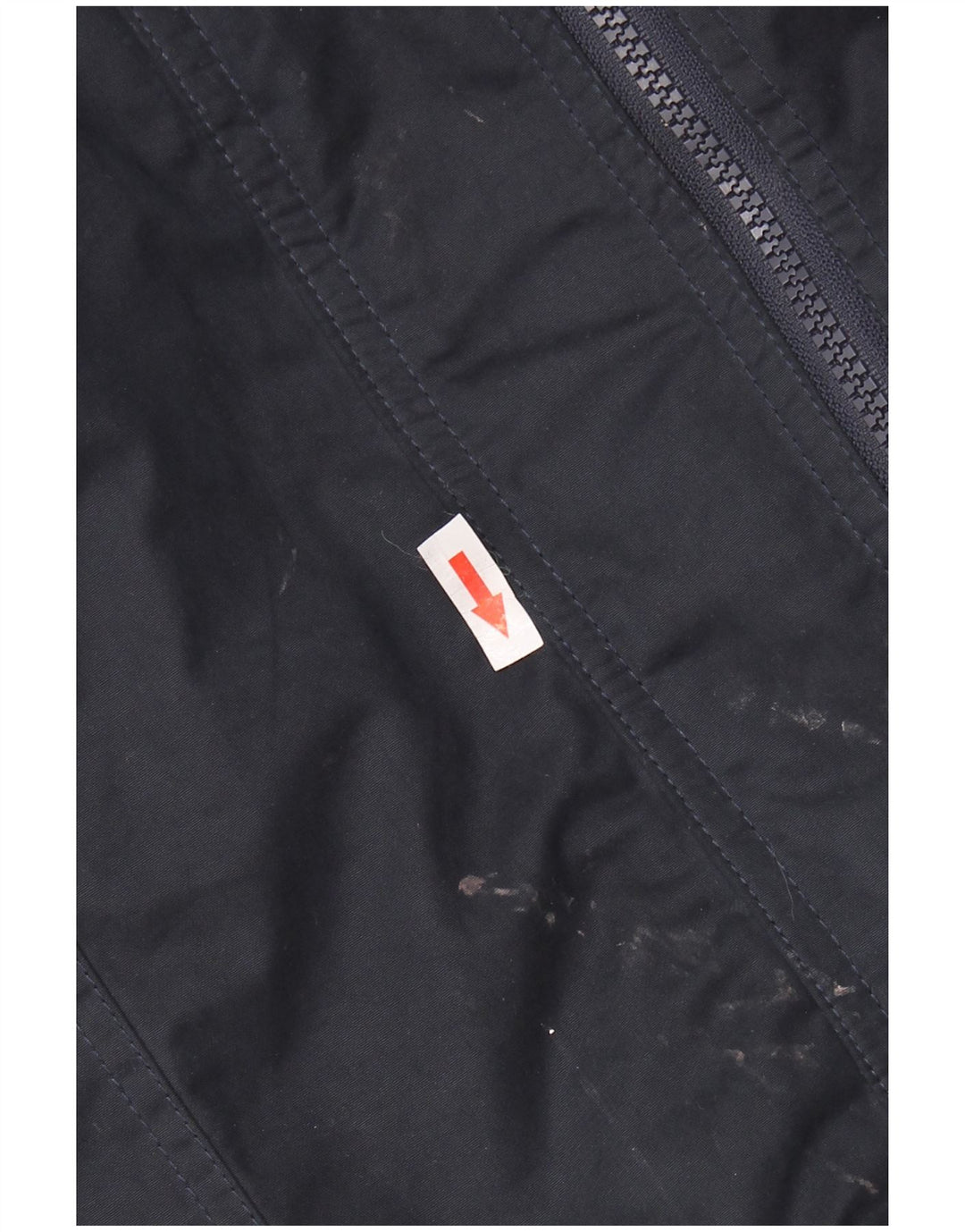 Superdry Parka Sherpa con capucha para hombre, talla 38, poliéster azul marino mediano