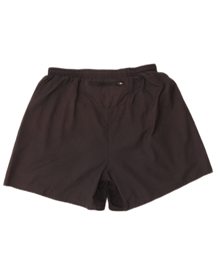 NIKE Pantalón corto deportivo Dri Fit para hombre Poliéster negro mediano