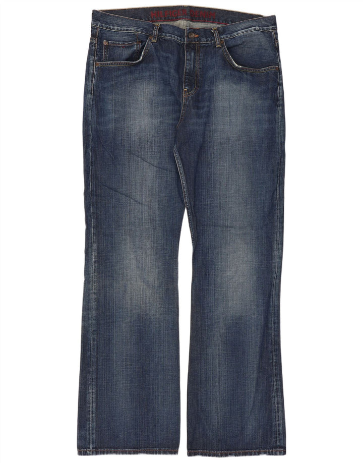 Tommy Hilfiger Vaqueros Manhattan Bootcut para hombre W38 L34 Algodón azul