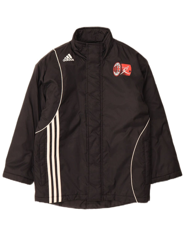 Adidas Abrigo acolchado AC Milan para niños 9-10 años Negro Poliéster