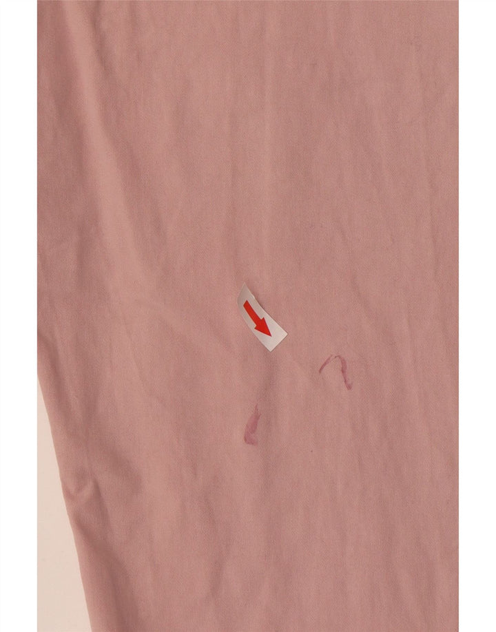 Superdry Pantalón chino ajustado para hombre W33 L32 Algodón rosa