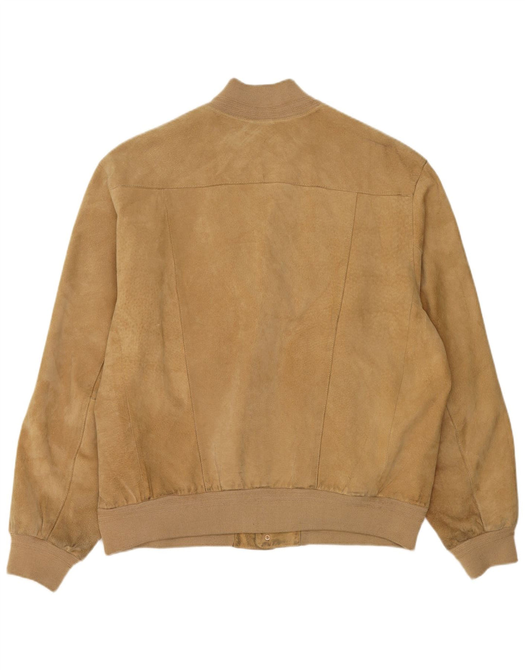 Conbipel Chaqueta bomber de ante para hombre IT 56 2XL Cuero beige