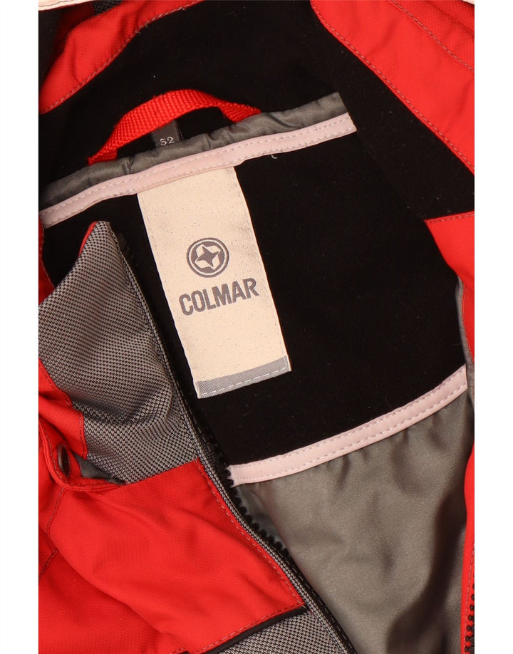 Colmar Chaqueta de esquí con capucha para hombre EU 52 Large Red Colourblock