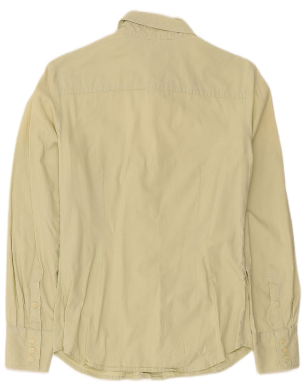 Camisa Tommy Hilfiger Mujer UK 10 Small Amarillo