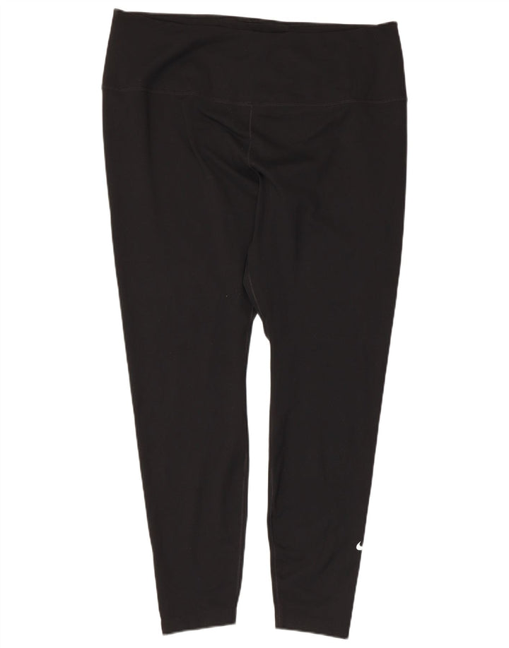 Nike Leggings Dri Fit para mujer UK 20 2XL Negro Poliéster