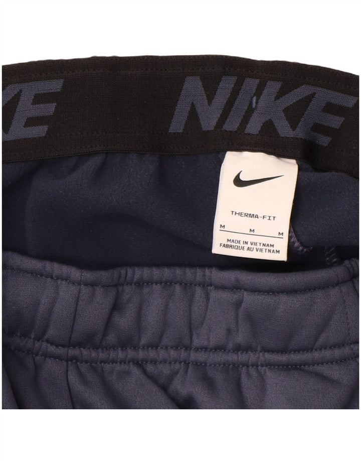 Nike Hombre Therma-Fit Chándal Pantalones Joggers Pequeño Azul Marino Poliéster