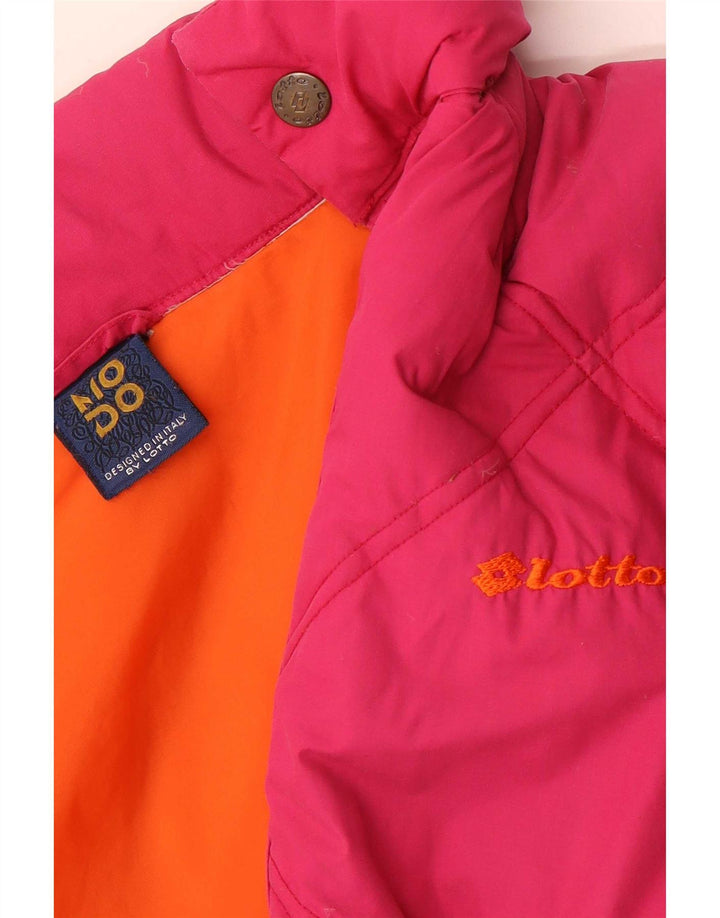 Lotto Chaqueta Acolchada Con Capucha Para Mujer UK 42 Medium Pink