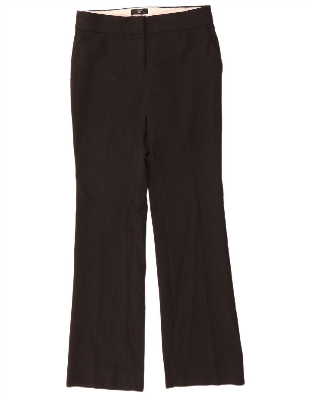 J. CREW Pantalones de traje Edie Bootcut para mujer US 4 Small W30 L32 Negro