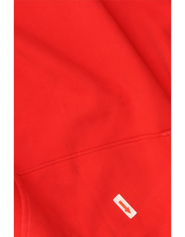 Levi's Jersey con capucha extragrande gráfico para mujer Reino Unido 14 Algodón rojo mediano