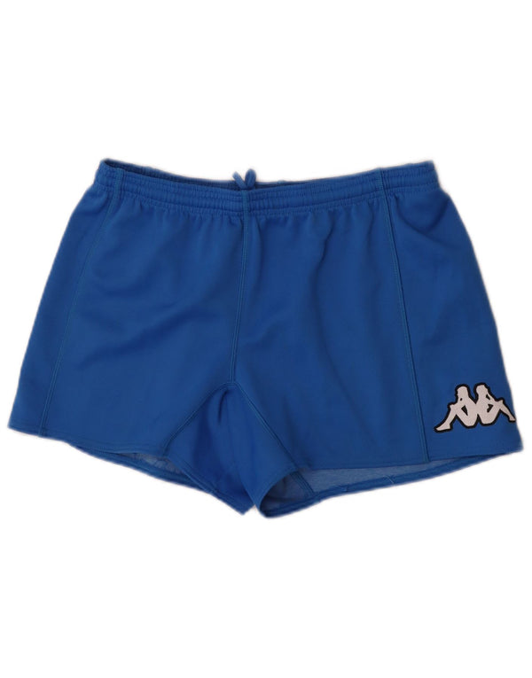 Kappa Pantalones cortos deportivos para niños 13-14 años 2XL Azul Poliéster