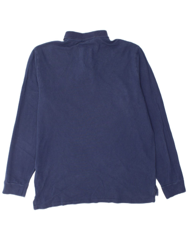 POLO RALPH LAUREN Polo ajustado personalizado para hombre grande azul marino