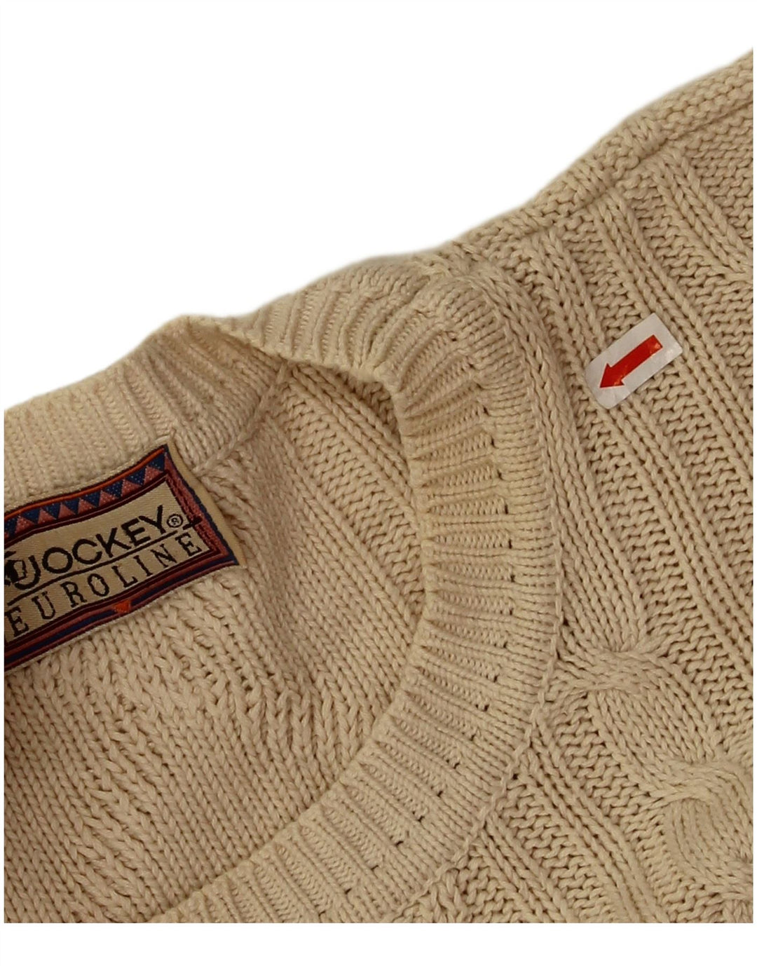 Jockey - Jersey de cuello redondo para hombre, talla grande, color beige