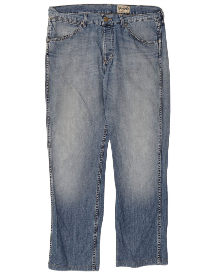 Vaqueros Wrangler Hombre Rectos W36 L31 Algodón Azul