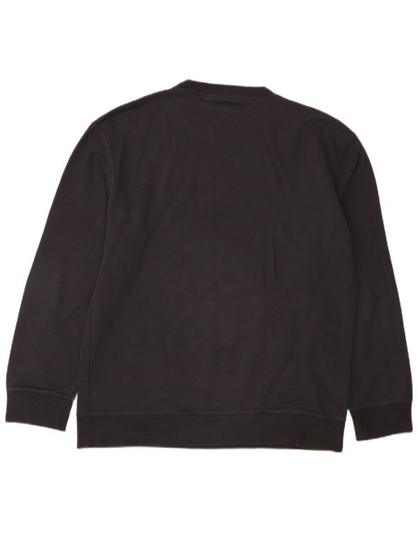 Tommy Hilfiger Sudadera para Hombre Jumper XL Negro Algodón