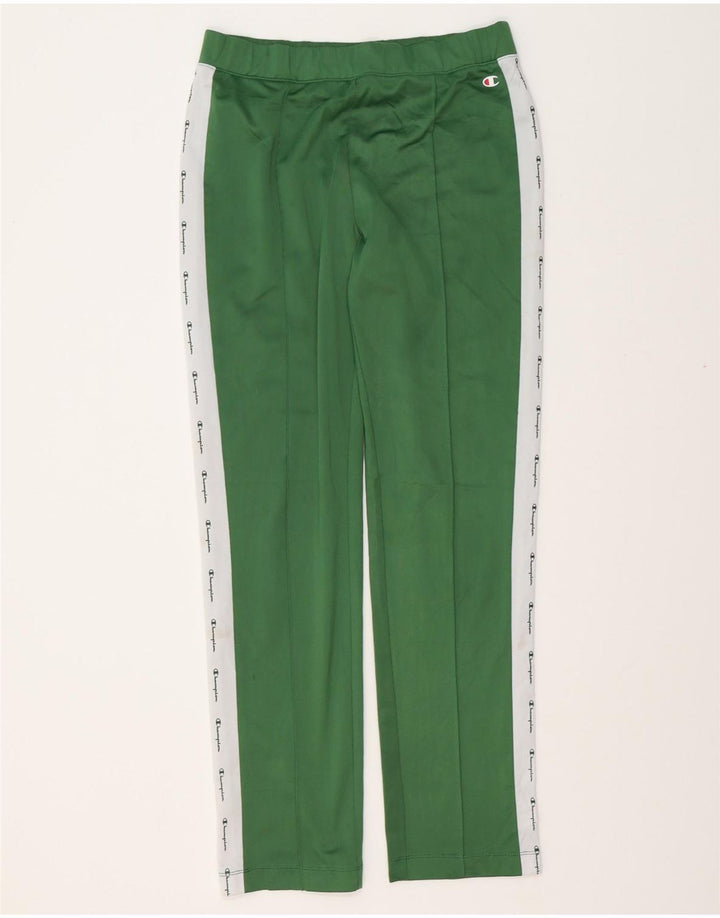 CHAMPION Pantalones de chándal gráficos para mujer UK 44 Verde medio Colorblock
