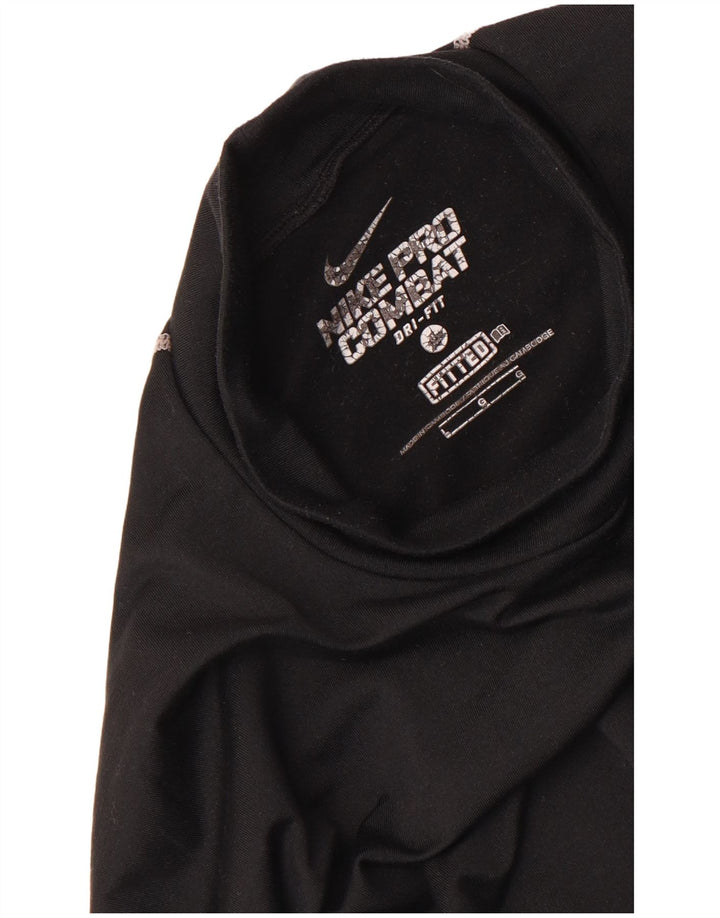 Nike Dri Fit Top de manga larga para hombre, talla grande, negro