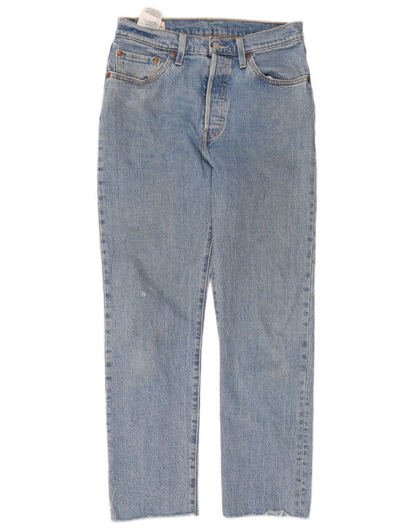 Vaqueros Levi's Mujer 501 Rectos W28 L28 Algodón Azul