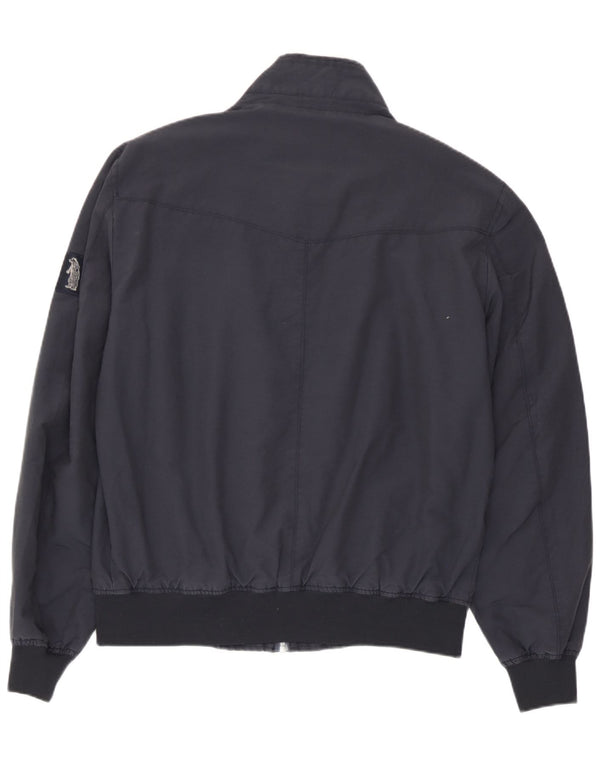 Refrigue Chaqueta Bomber para Hombre UK 42 XL Nylon Azul Marino