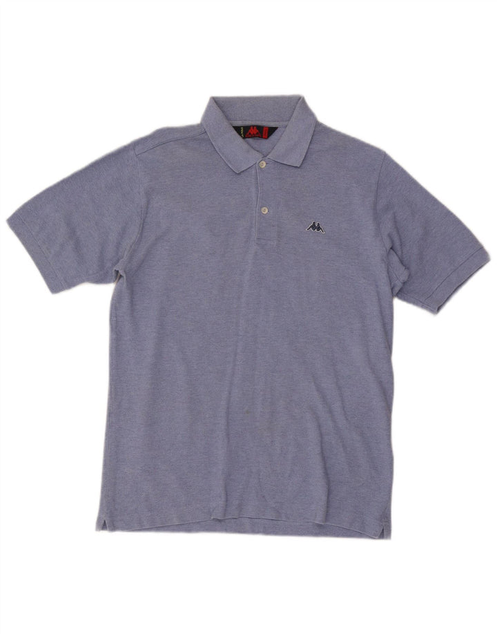 Polo Kappa Hombre Small Azul Algodón