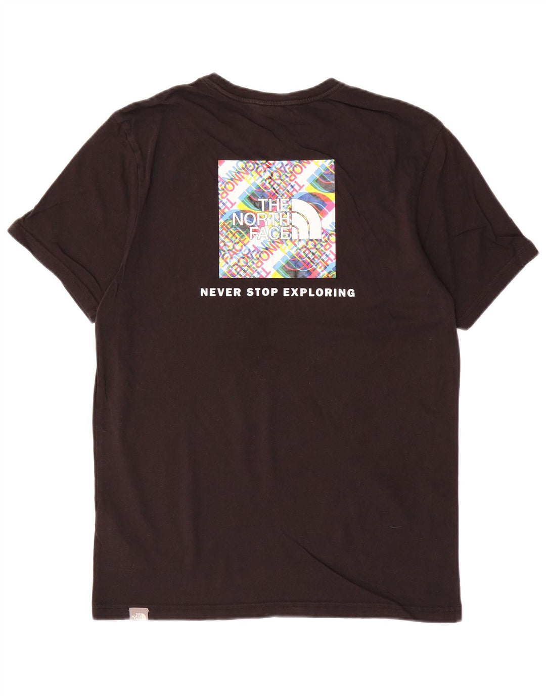 THE NORTH FACE Camiseta gráfica para hombre Top Medium Black Cotton