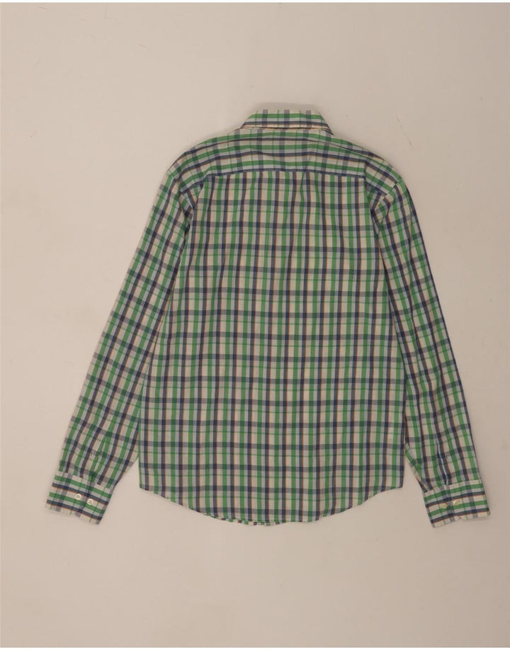 Camisa Heritage Slim Fit De Algodón A Cuadros Verde Medio De Penguin Hombre