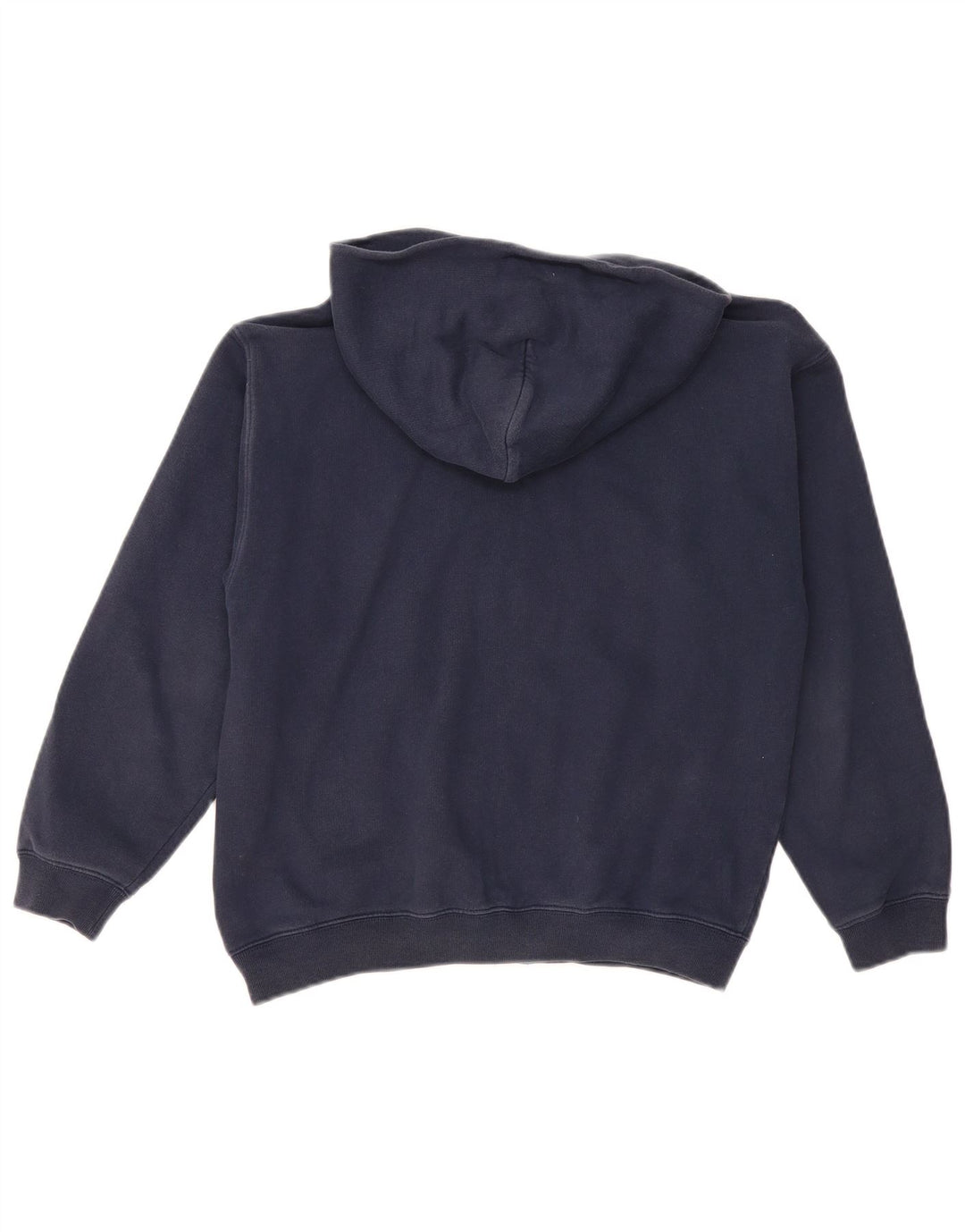 ASICS Sudadera con capucha y cremallera para niño 11-12 años Azul marino