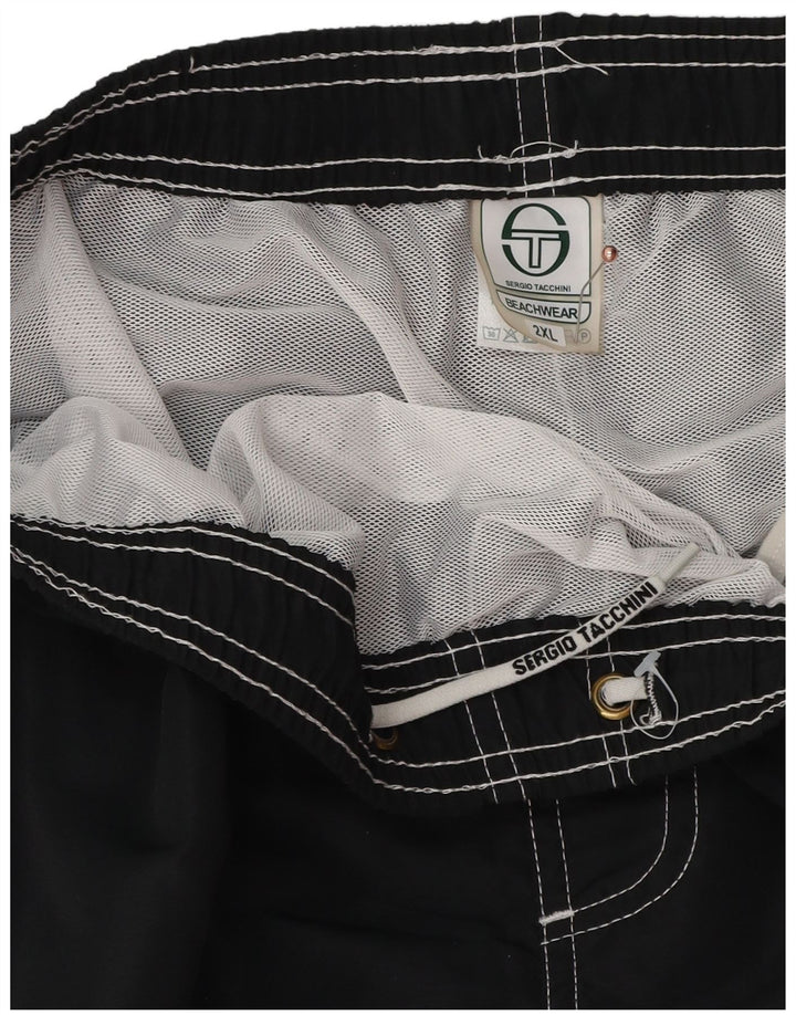 Sergio Tacchini Bañador Hombre 2XL Negro Poliéster