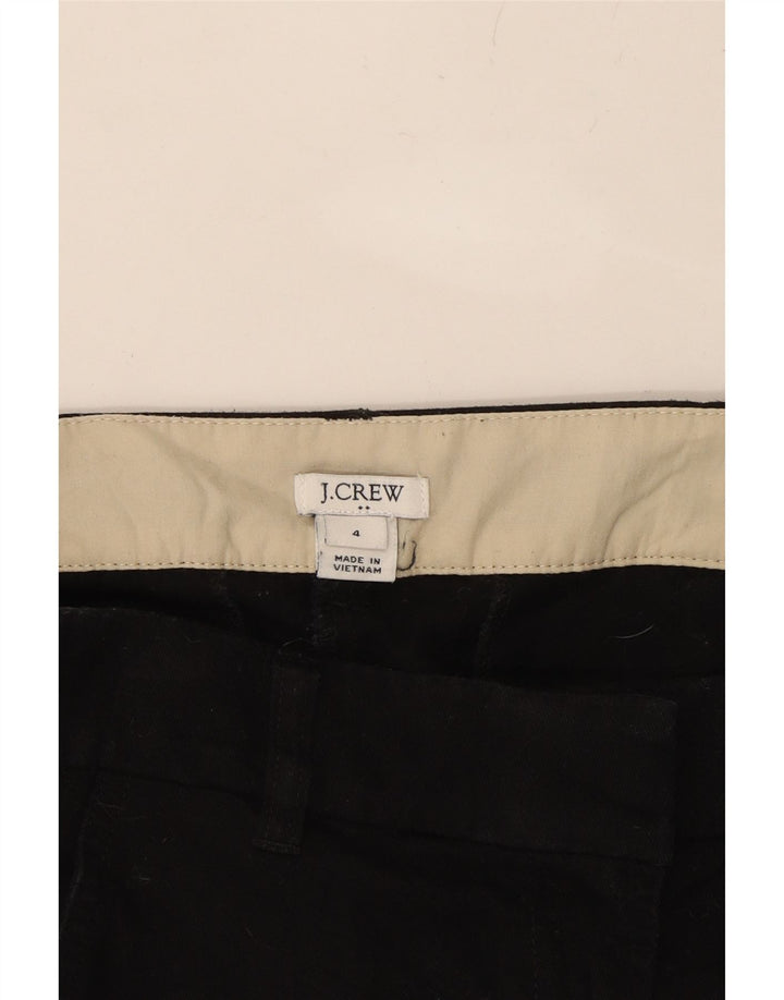J. CREW Womens Chino Shorts US 4 Small W30 Black Cotton Vintage J. Crew and Second-Hand J. Crew from Messina Hembry 