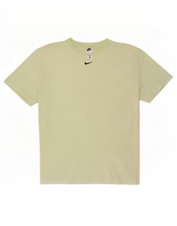 Nike Mens T-Shirt Top Small Green Cotton