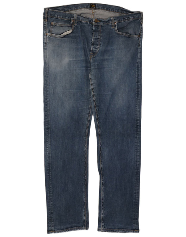 Vaqueros rectos Lee Daren para hombre W42 L34 Algodón azul