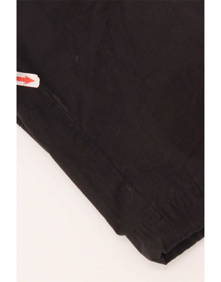 Adidas - Bermudas deportivas para hombre, talla grande, poliéster negro
